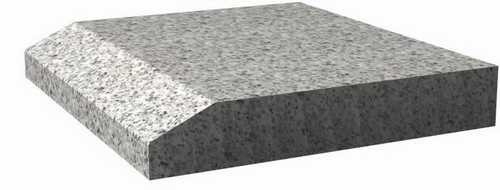 <br><strong>Chaflan</strong><br> Canto de líneas rectas, pero con rebaje a la cara, para simular encimera más fina. 2cm de grosor.